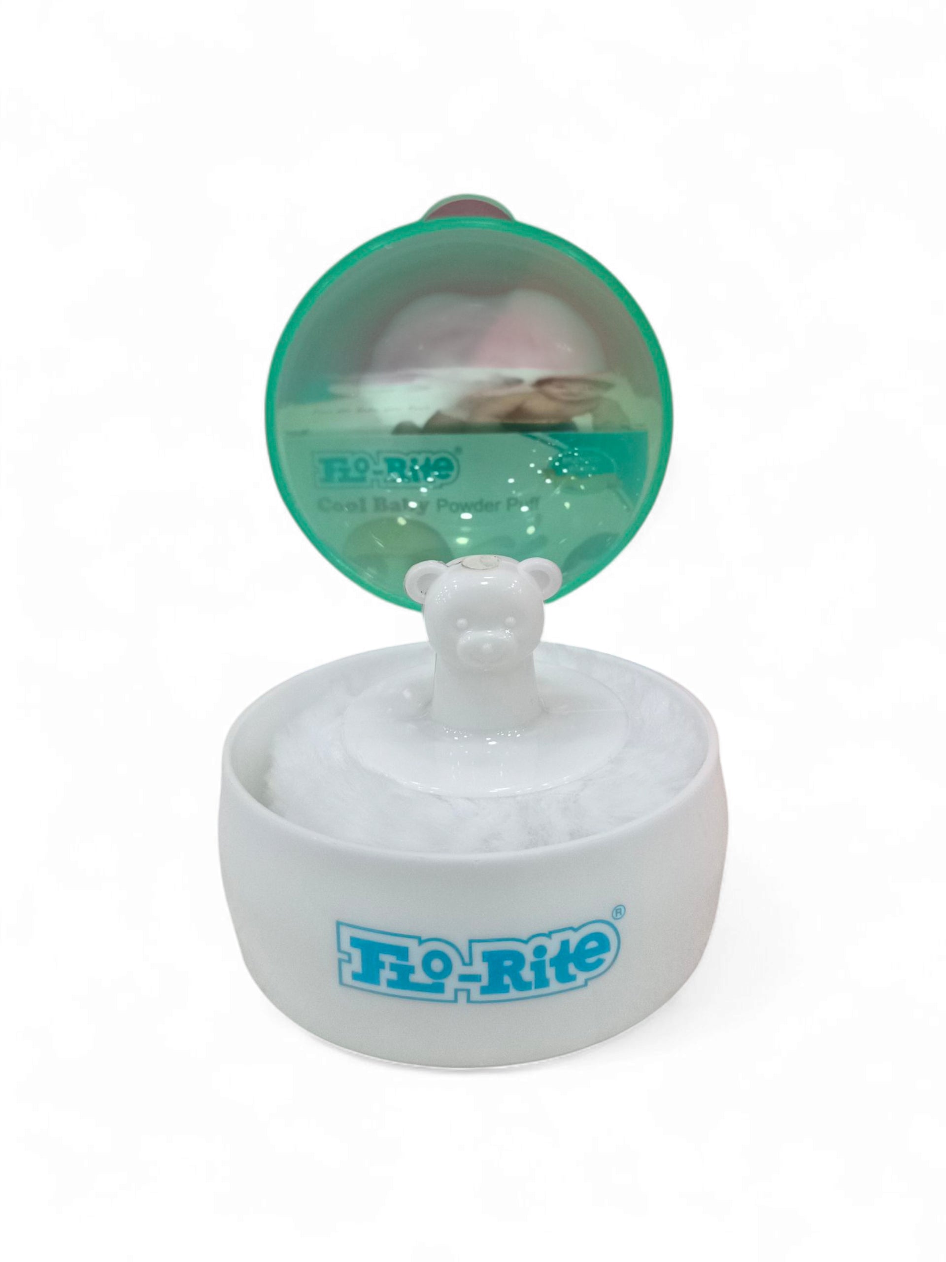 FLO RITE POWDER PUFF GREEN FLO RITE POWDER PUFF GREEN